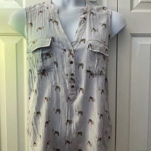 Torrid Harper sleeveless blouse size OO